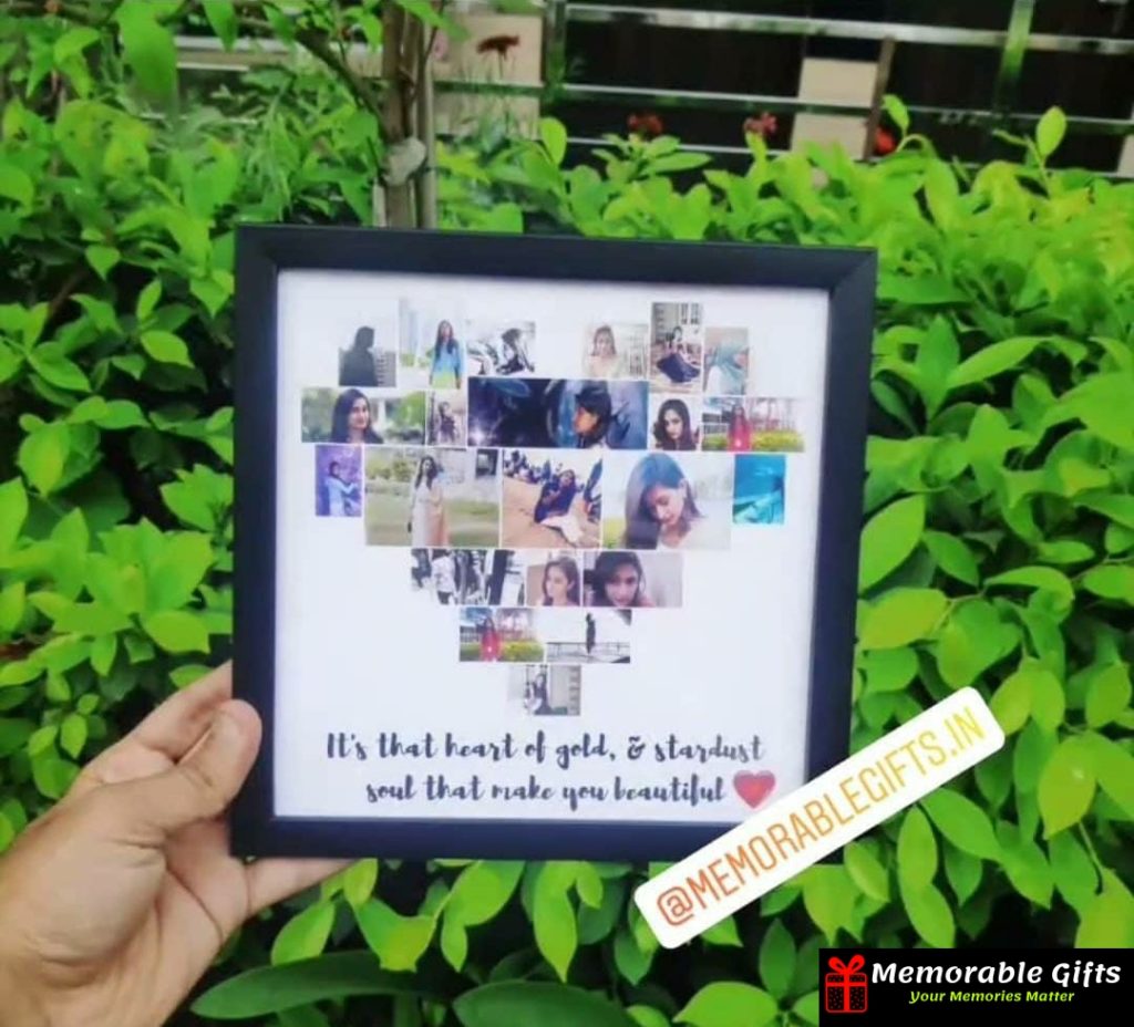 Giftiliya Heart Photo Frame