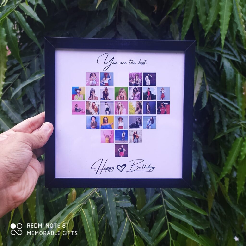 Giftiliya Heart Photo Frame 8*8 inches