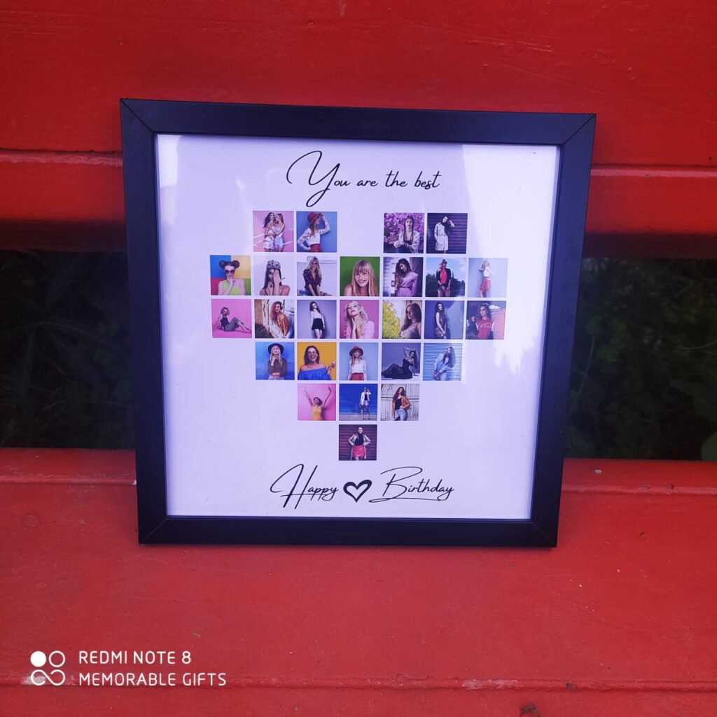 Giftiliya Heart Photo Frame 8*8 inches