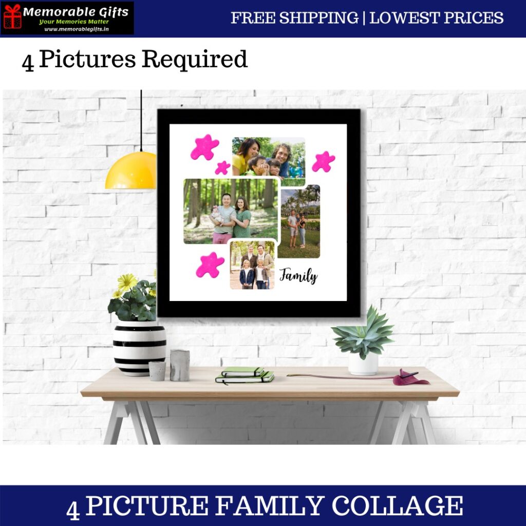 4 Pictures family collage