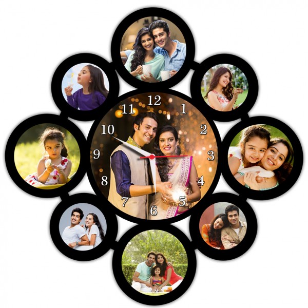 9 Circles Clock