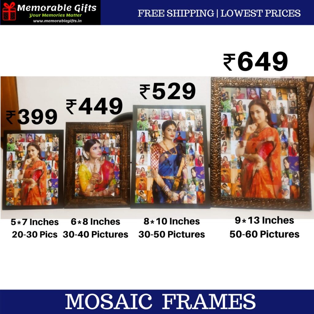 Giftiliya Mosaic frame 9*13 inches