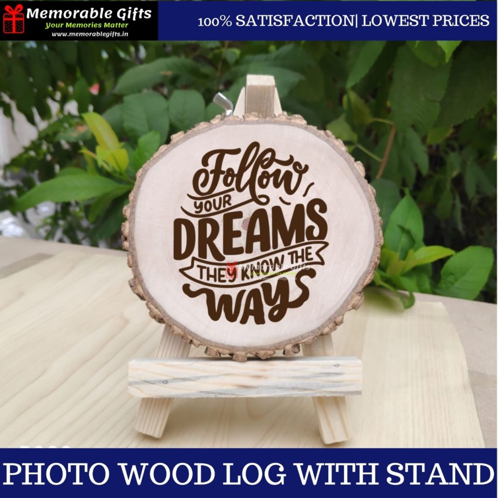 Giftiliya Photo Wood Log