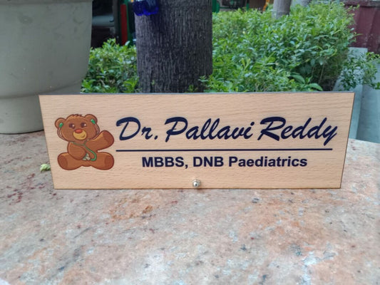 Wooden Name Plates For Table