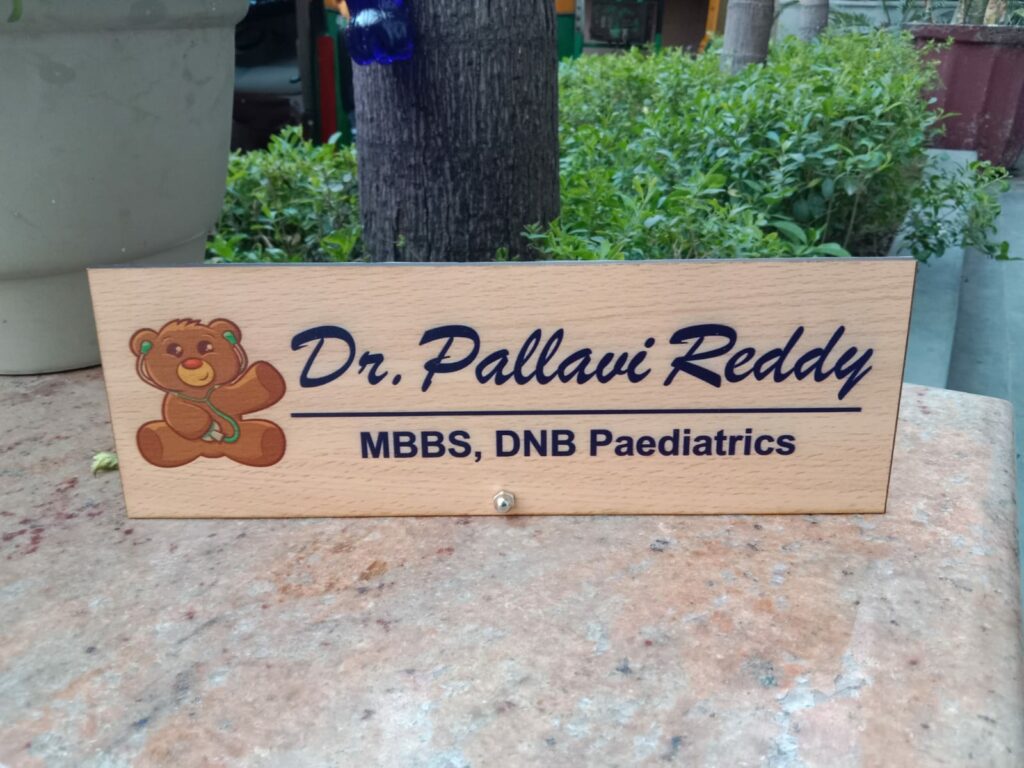 Wooden Name Plates For Table