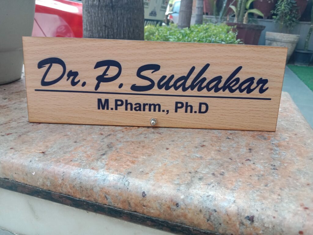 Wooden Name Plates For Table