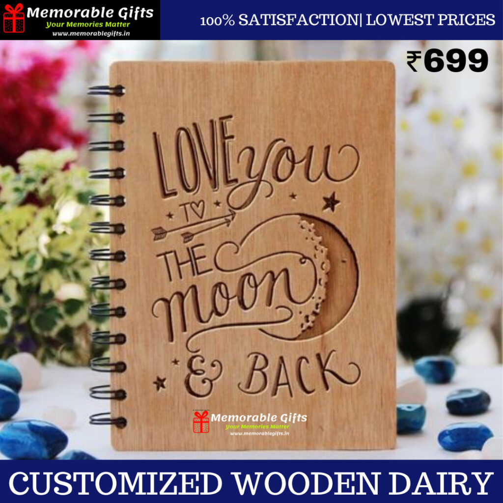CUSTOMIZED WOODEN DIARY