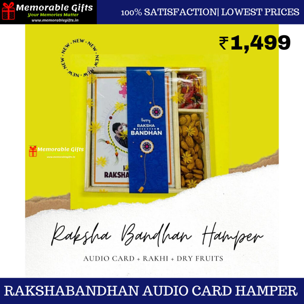 Rakshabandhan Audio Card HAMPER for Rakhi