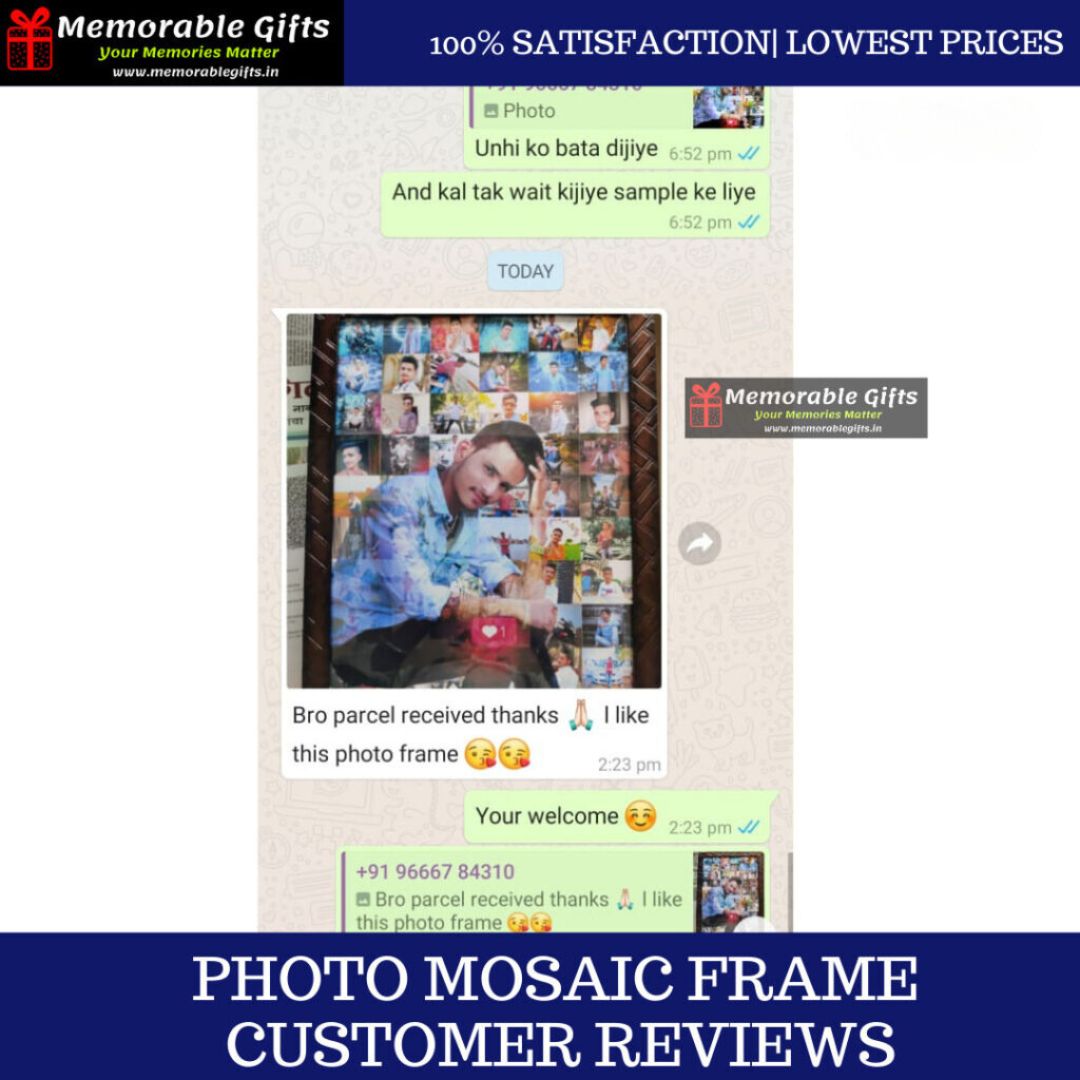 Giftiliya Mosaic frame 12*18 inches