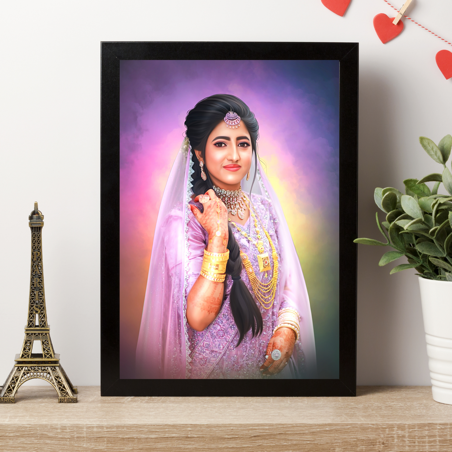 Giftiliya Digital Painting (with frame)
