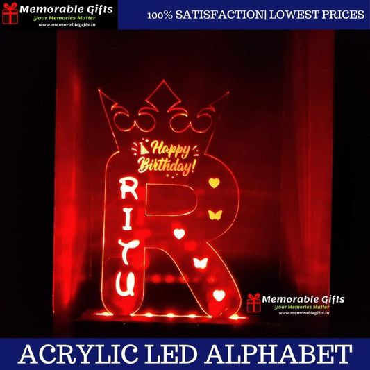 Giftiliya Acrylic LED Alphabet