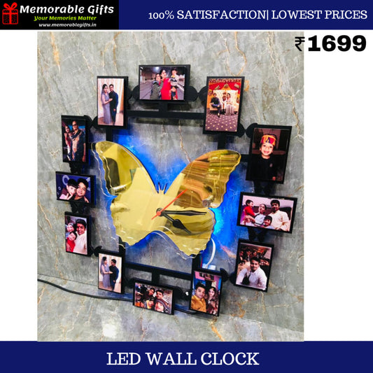 LED Wall Clock