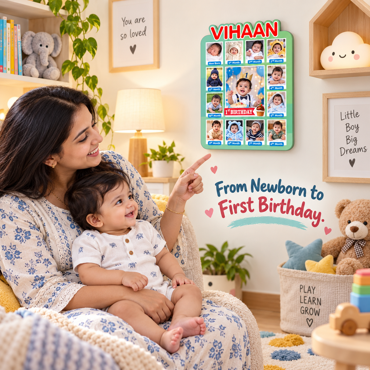 Baby Year Frame