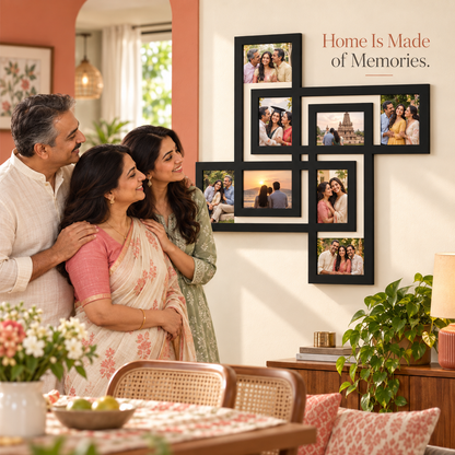 8 Pictures Collage Frame