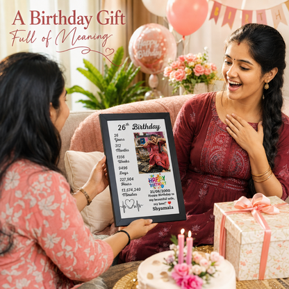 Birthday frame