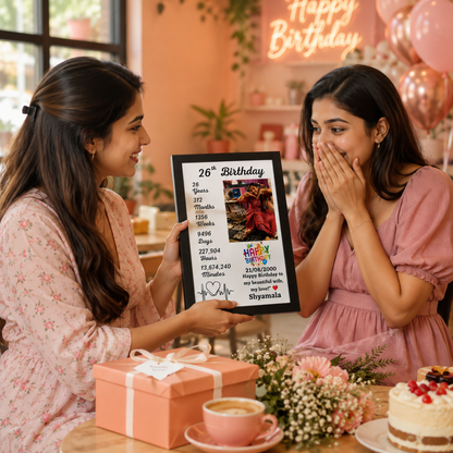 Birthday frame