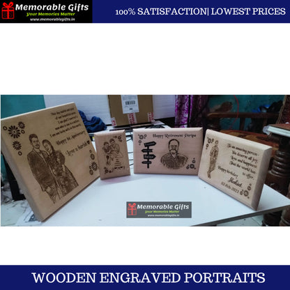 Giftiliya Wooden portraits