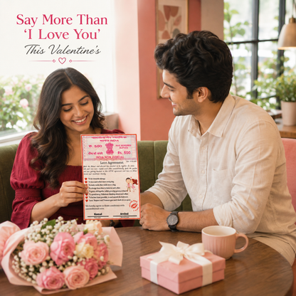 Giftiliya Love Agreement Laminated