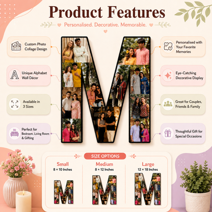 Customized Photo Letter
