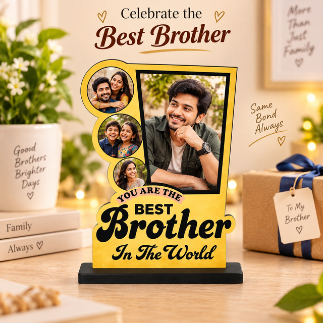 Best Brother Table Top Rakhi