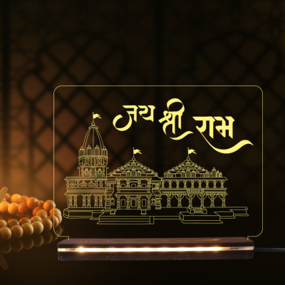 Ram Mandir LED Table Top