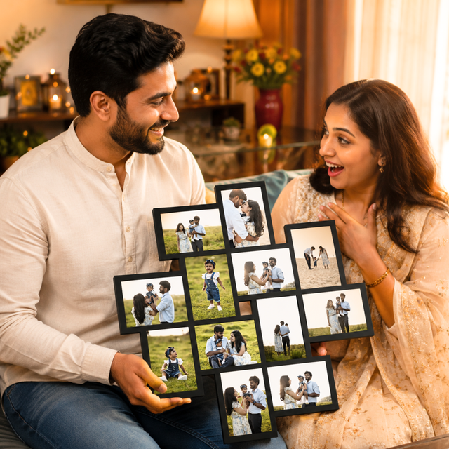 12 Pictures Collage Frame