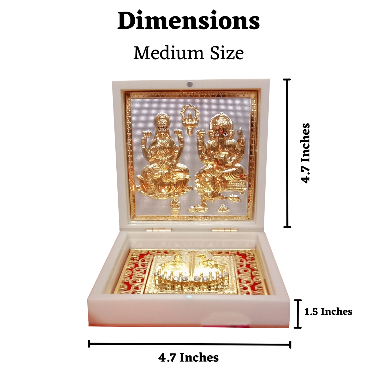 Laxmi Ganesh Mini Pooja Box