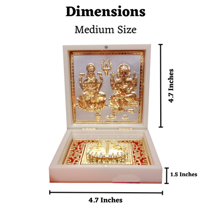 Laxmi Ganesh Mini Pooja Box