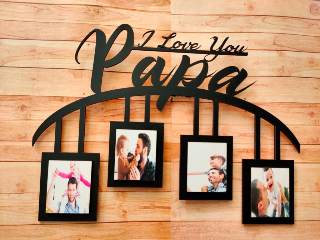 Wall Hanging With 4 Pictures