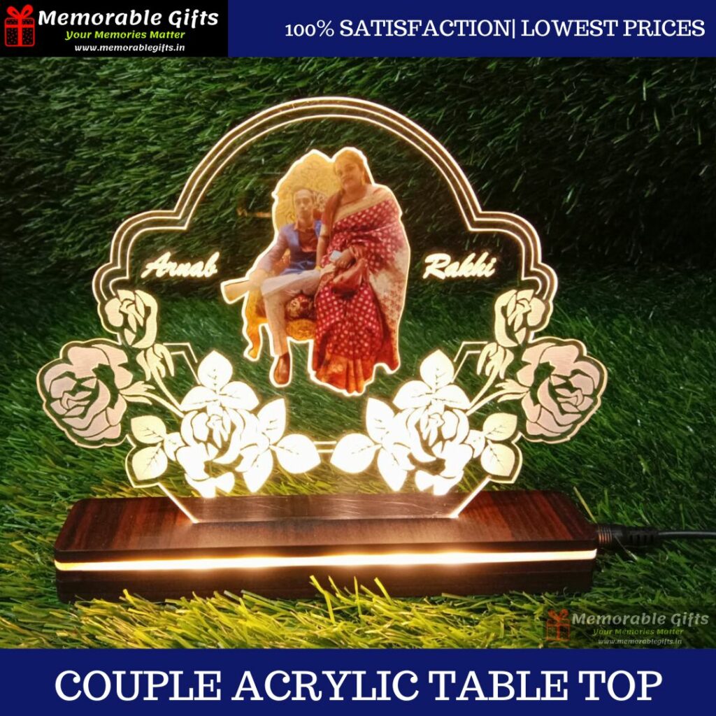 Couple Acrylic Table Top