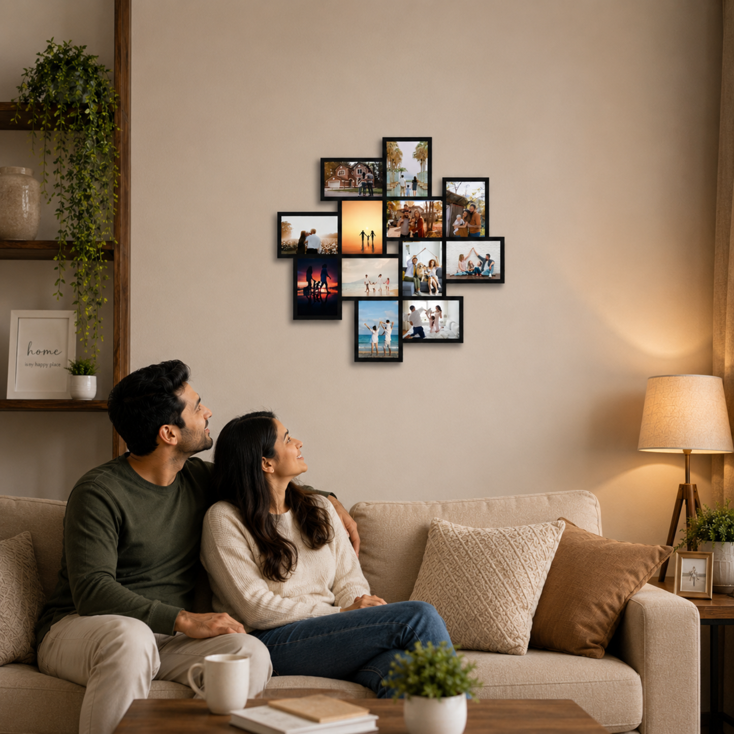 12 Pictures Collage Frame