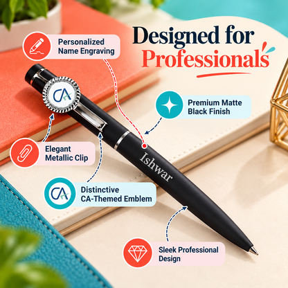 Giftiliya Personalised CA Pen with Name