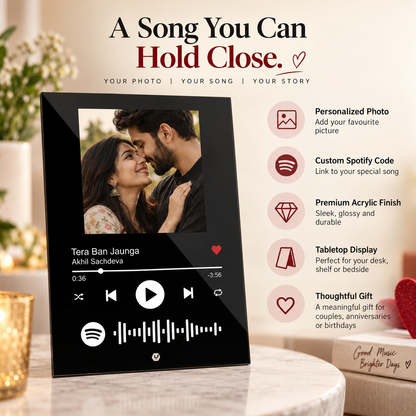 Giftiliya Acrylic Spotify Frame