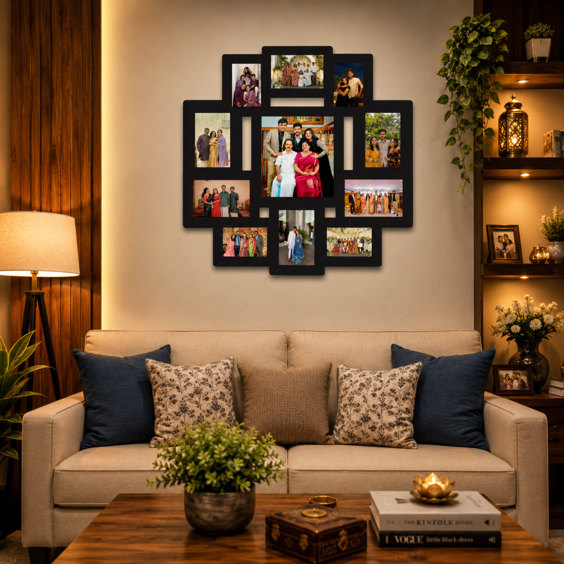 11 Picture collage frame