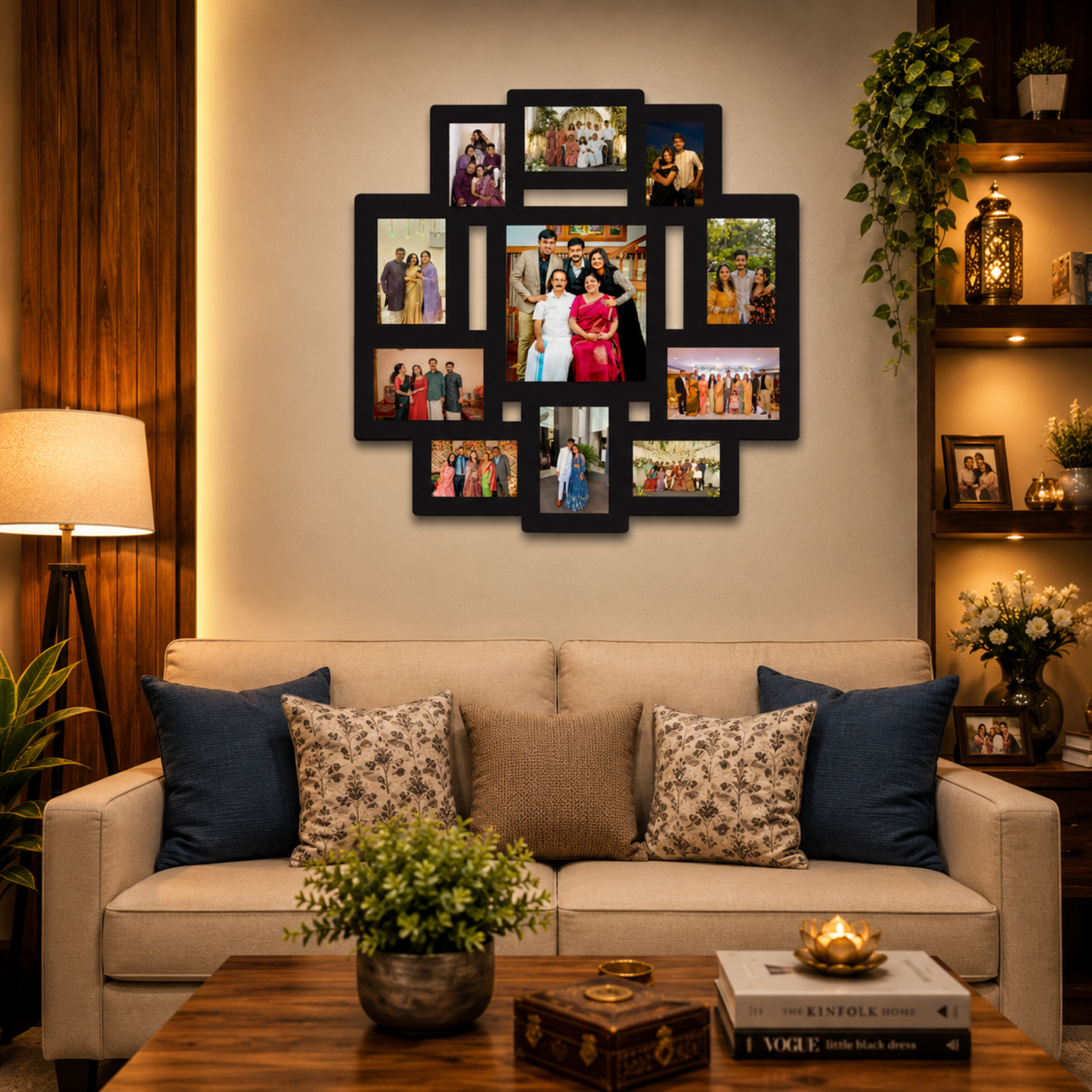 11 Picture collage frame