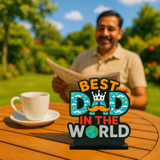 Best Dad In The World Table Top