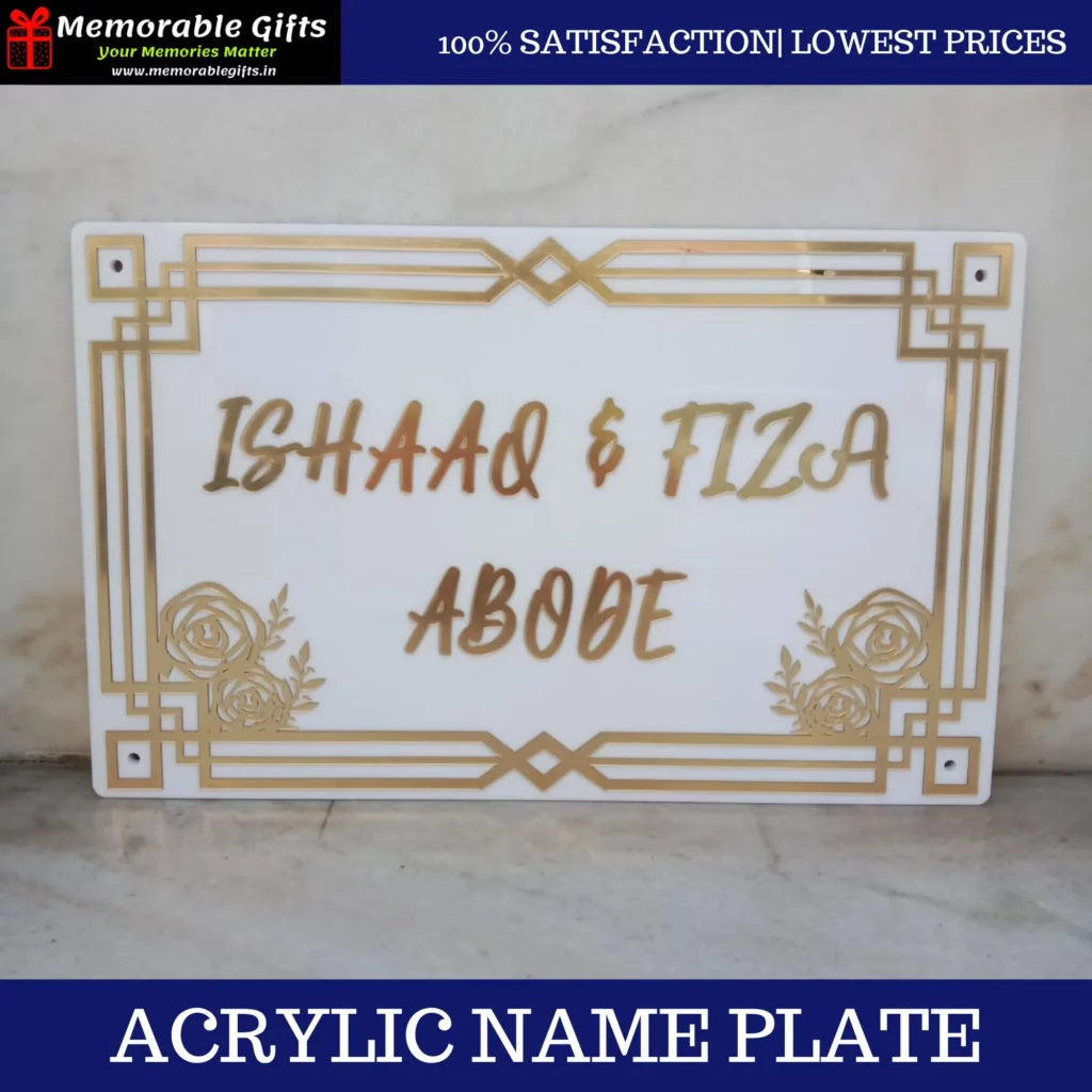Name plate