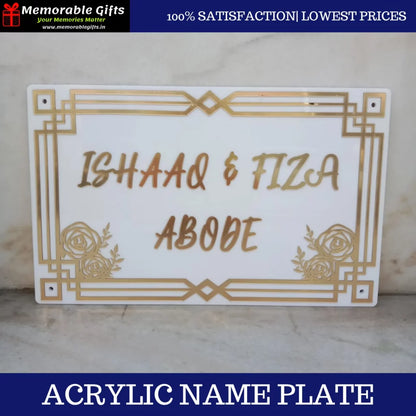 Name plate