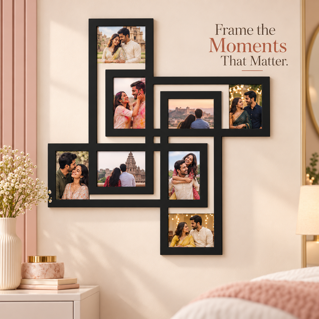 8 Pictures Collage Frame