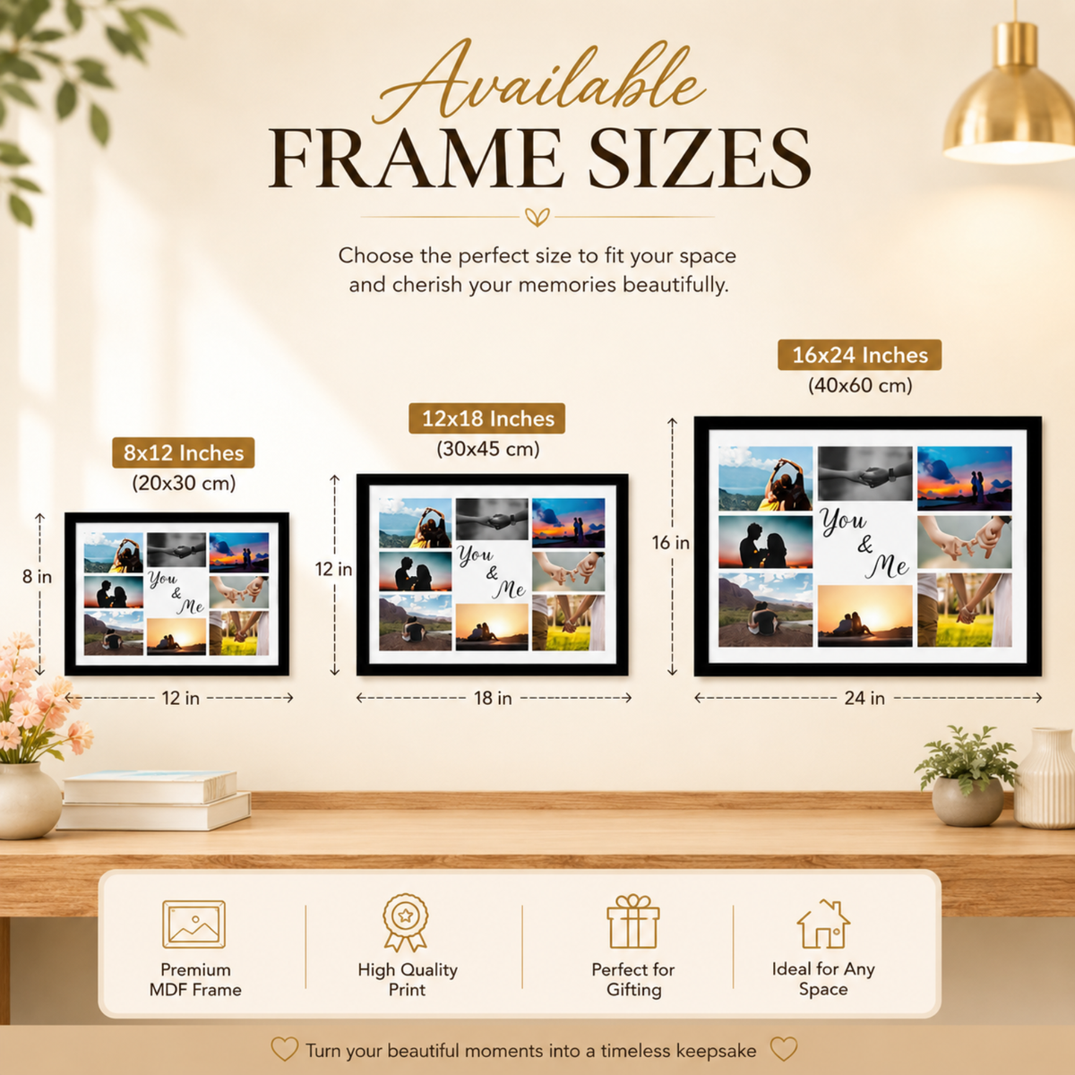 8 Pictures frame