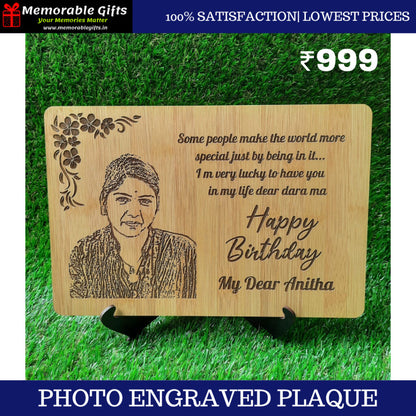 PHOTO ENGRAVED PLAQUE