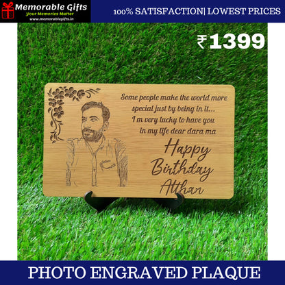 PHOTO ENGRAVED PLAQUE