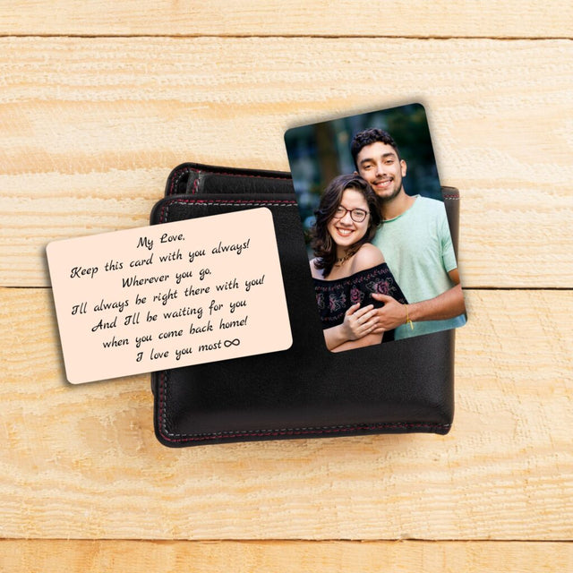 Personalized Wallet Card