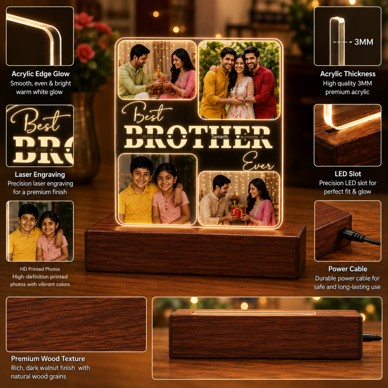 Giftiliya Sibling Glow Lamp
