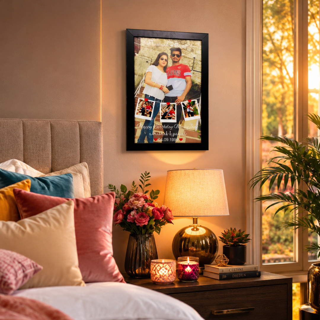 4 Picture Frame With Text