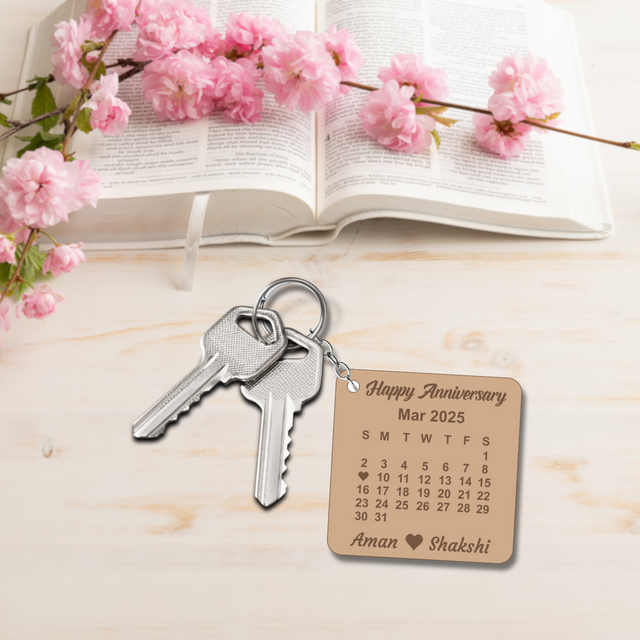 Calendar Keychain