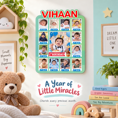 Baby Year Frame