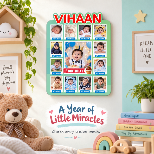 Baby Year Frame