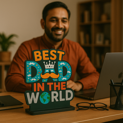 Best Dad In The World Table Top