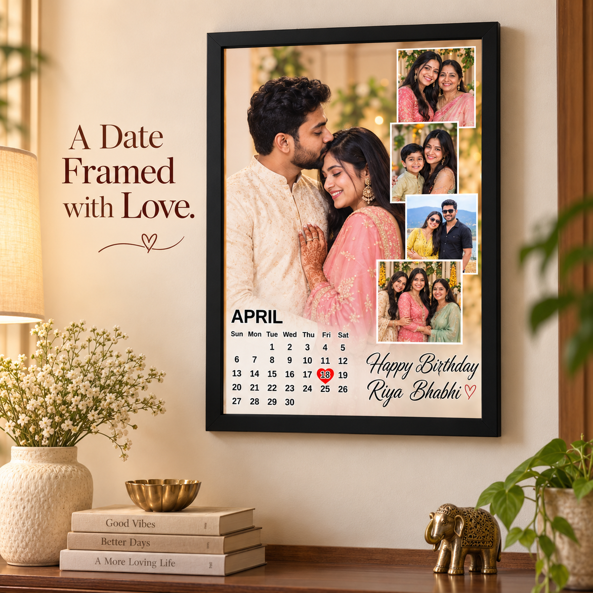 Giftiliya MemoriCal Frame